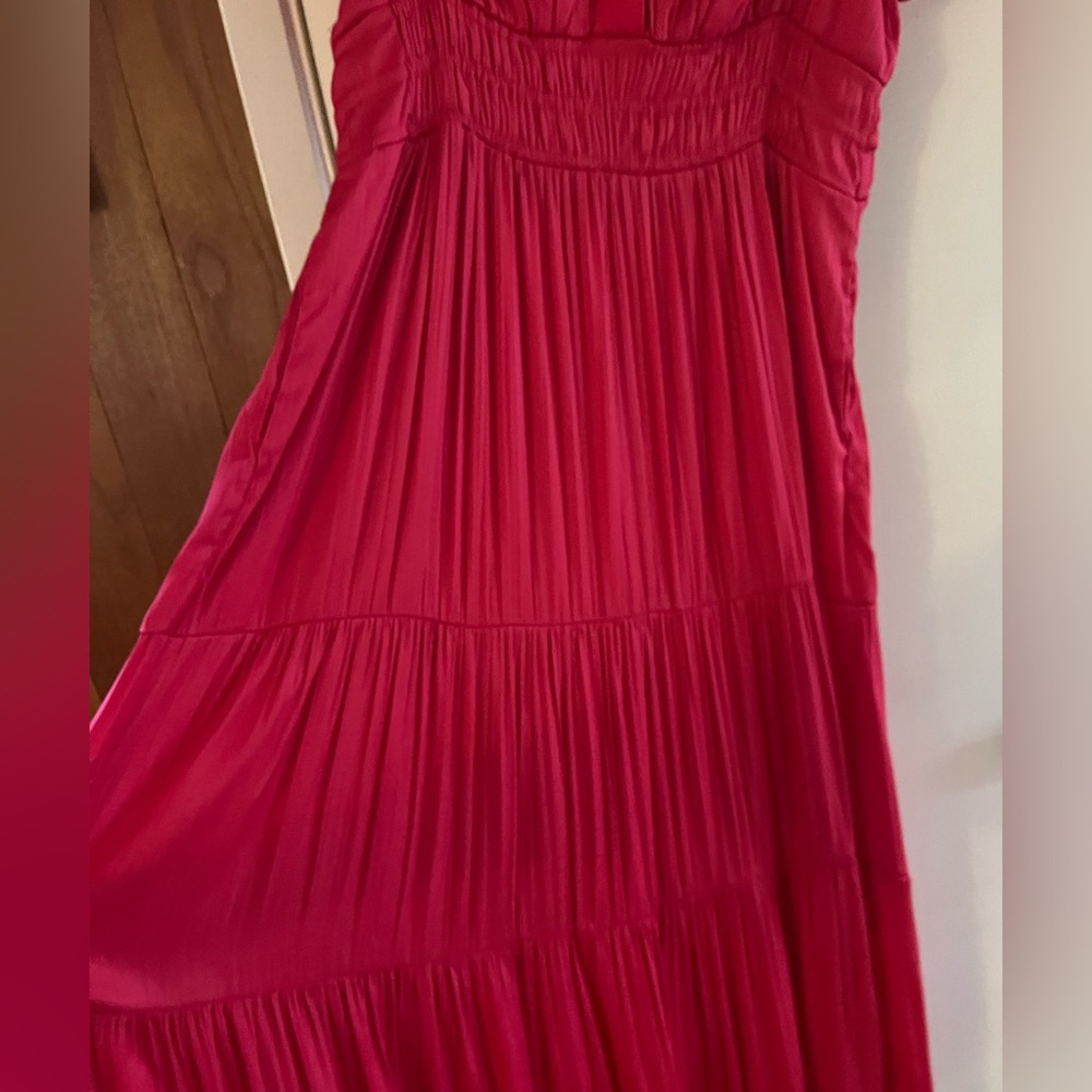 Anthropologie Somerset Maxi Dress Satin Edition - Picture 4 of 7